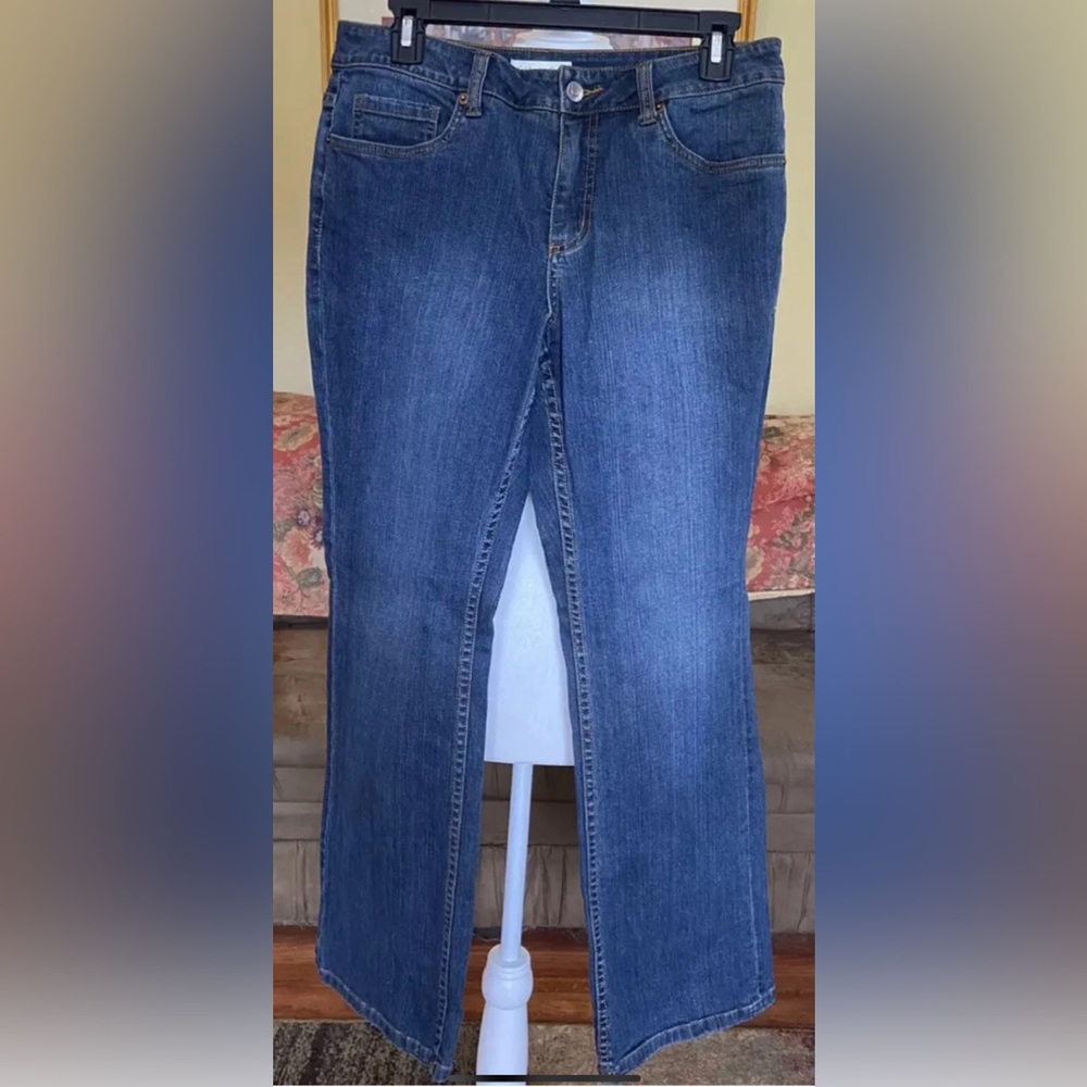 Classic Blue Denim Jeans coldwater creek 16